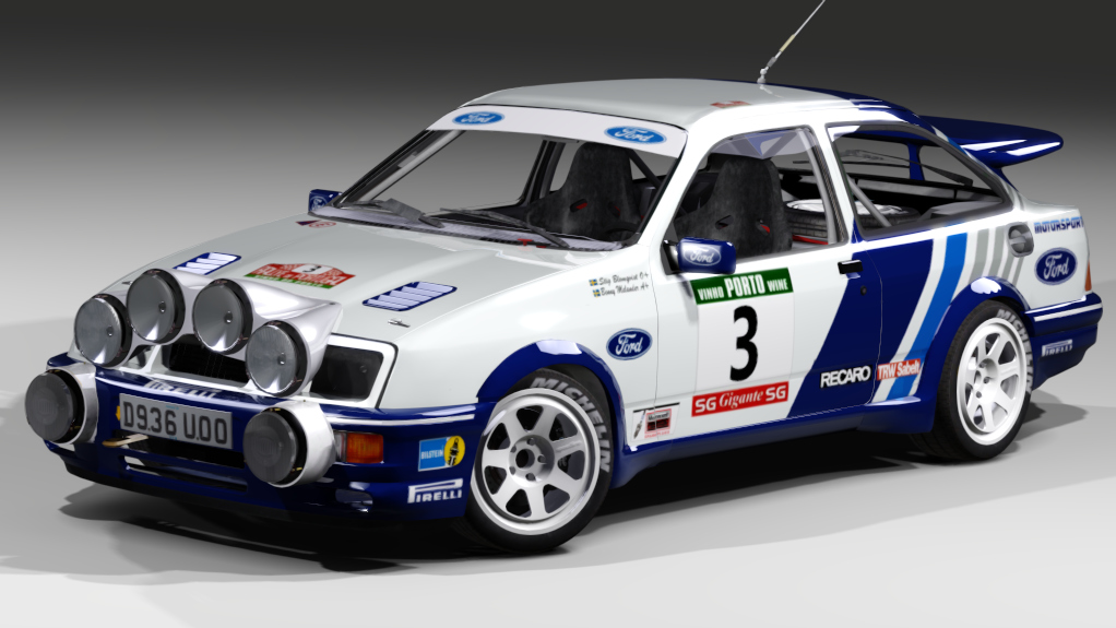 LF Gr.A RWD Ford Sierra RS Cosworth Gr.A, skin Stig Blomqvist '89