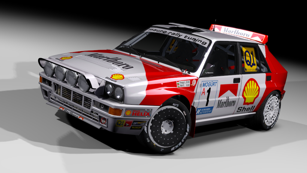 LF Gr.A Lancia Delta HF Integrale Evoluzione 2, skin MARLBORO