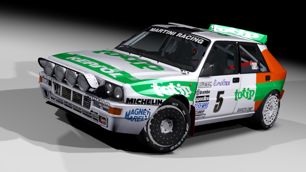 LF Gr.A Lancia Delta HF Integrale Evoluzione 2, skin Totip