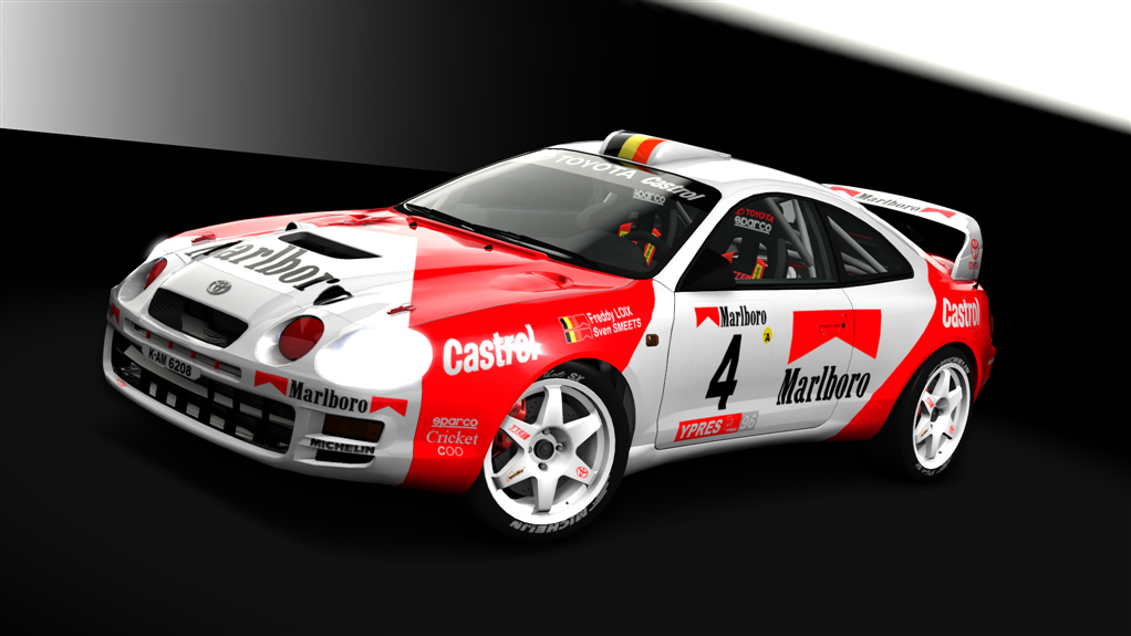LF Gr.A Toyota Celica ST205 GT4, skin Freddy Loix