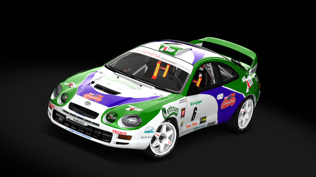 LF Gr.A Toyota Celica ST205 GT4, skin Ponce