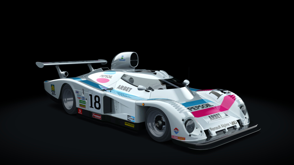 Renault Alpine A442B, skin 18