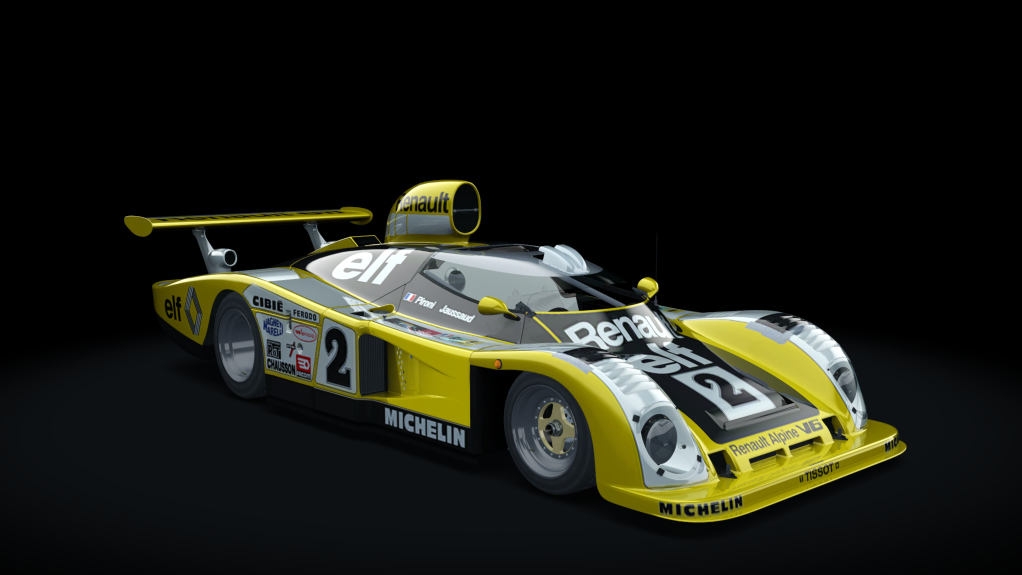 Renault Alpine A442B, skin 2