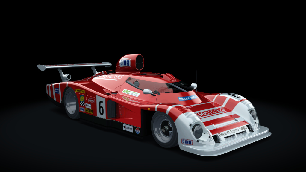 Renault Alpine A442B, skin 6