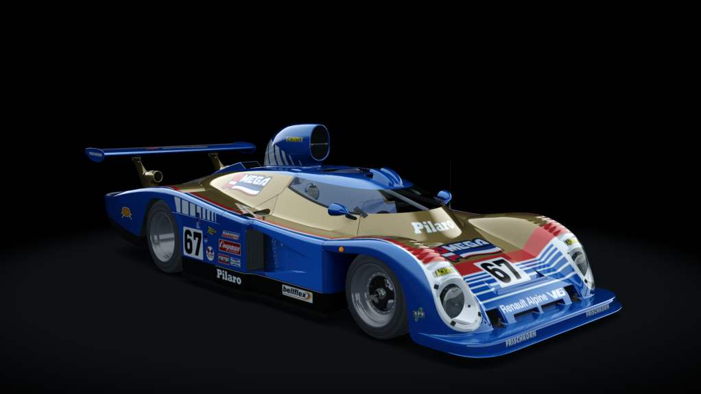 Renault Alpine A442B, skin 67