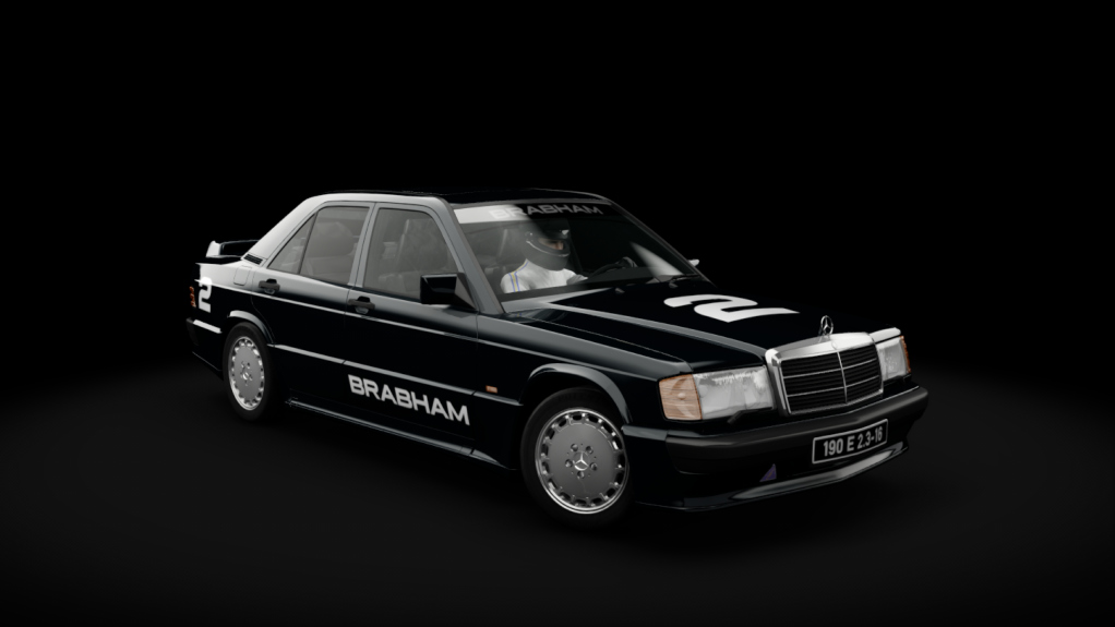 Mercedes-Benz 190E 2.5-16 Cosworth, skin #2Jack Brabham