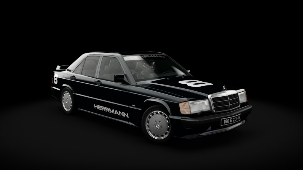 Mercedes-Benz 190E 2.5-16 Cosworth, skin #8Hans Herrmann