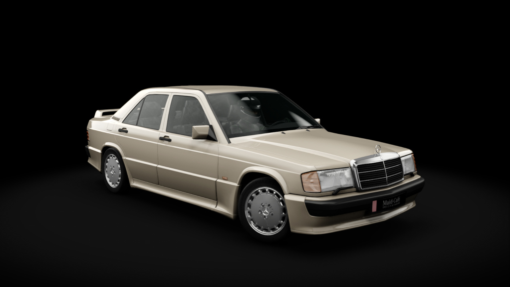 Mercedes-Benz 190E 2.5-16 Cosworth, skin Smoke_Silver