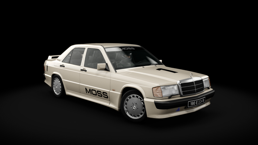 Mercedes-Benz 190E DTM Wish, skin #1Stirling Moss