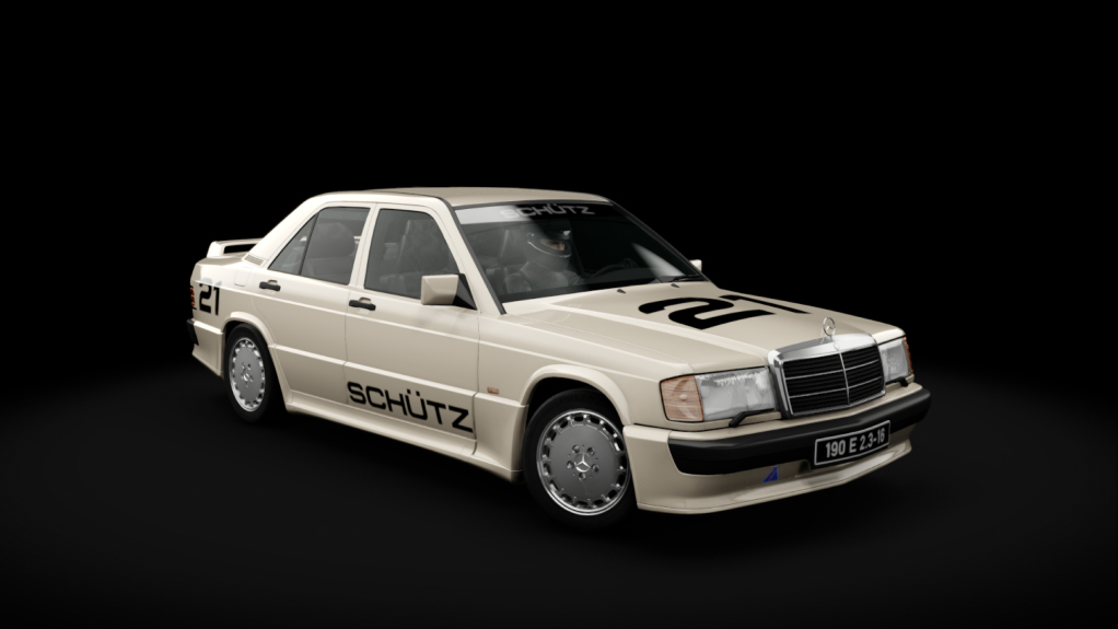 Mercedes-Benz 190E DTM Wish, skin #21Udo Schütz