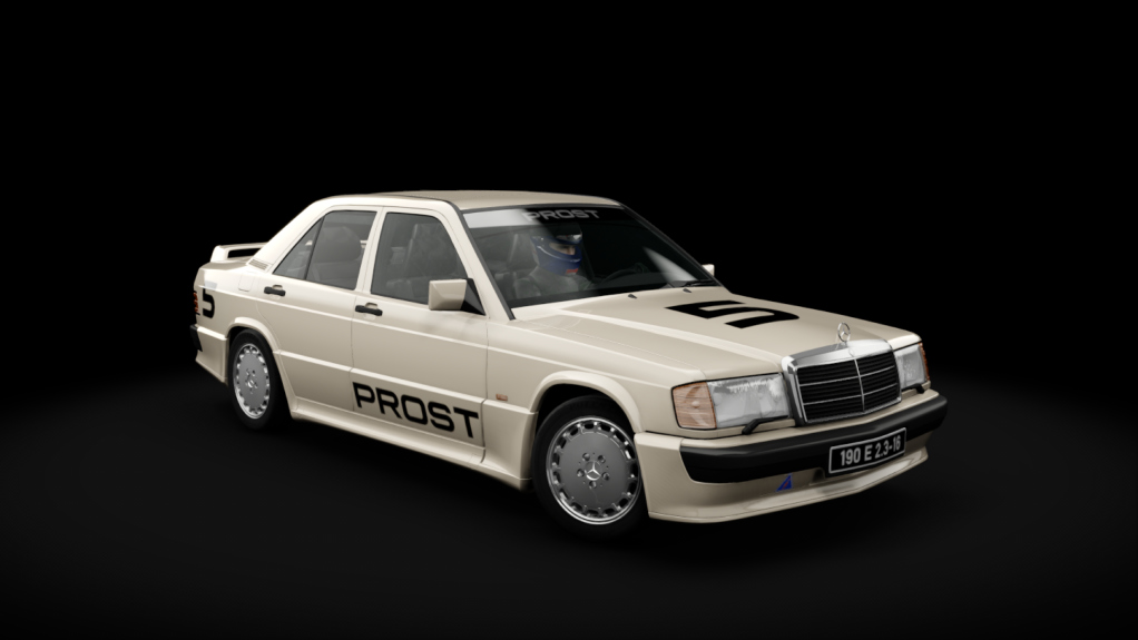 Mercedes-Benz 190E DTM Wish, skin #5Alain Prost