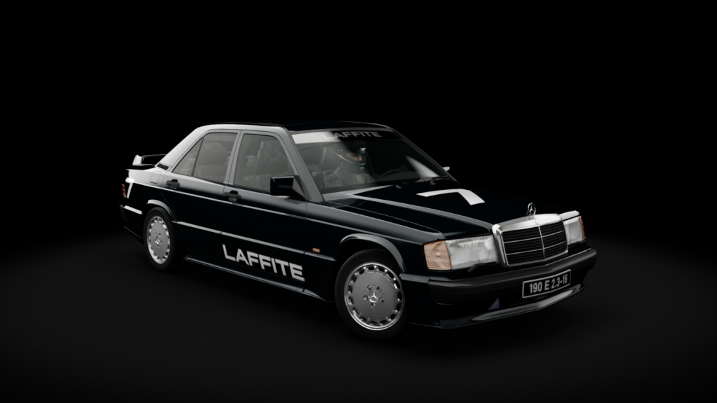 Mercedes-Benz 190E DTM Wish, skin #7Jacques Laffite