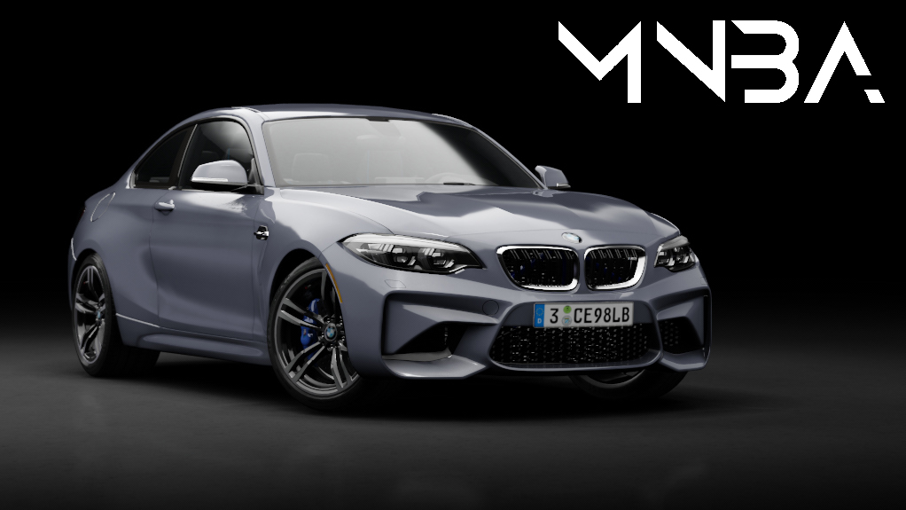 BMW M2 F87 2018 Stock Manual, skin 03_Mineral_Grey_Metallic