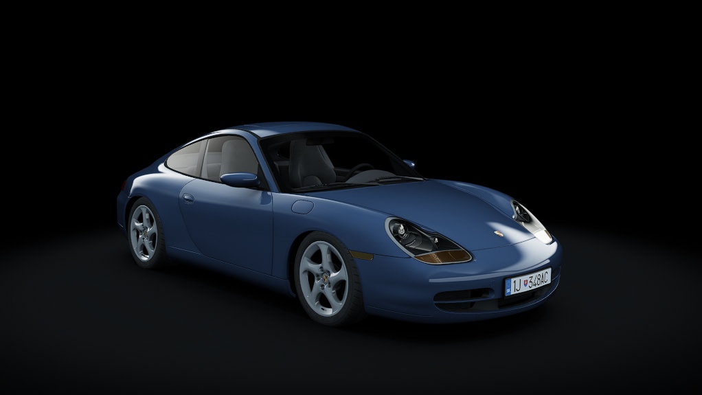 Porsche 911 (996) Carrera, skin Metallic Blue