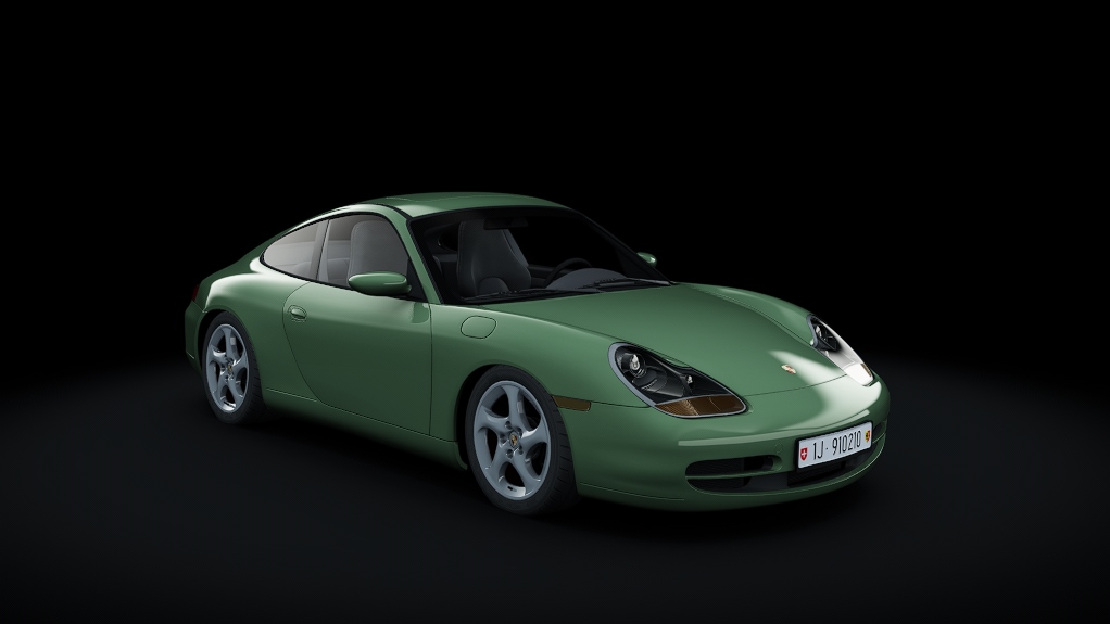 Porsche 911 (996) Carrera, skin Metallic Green