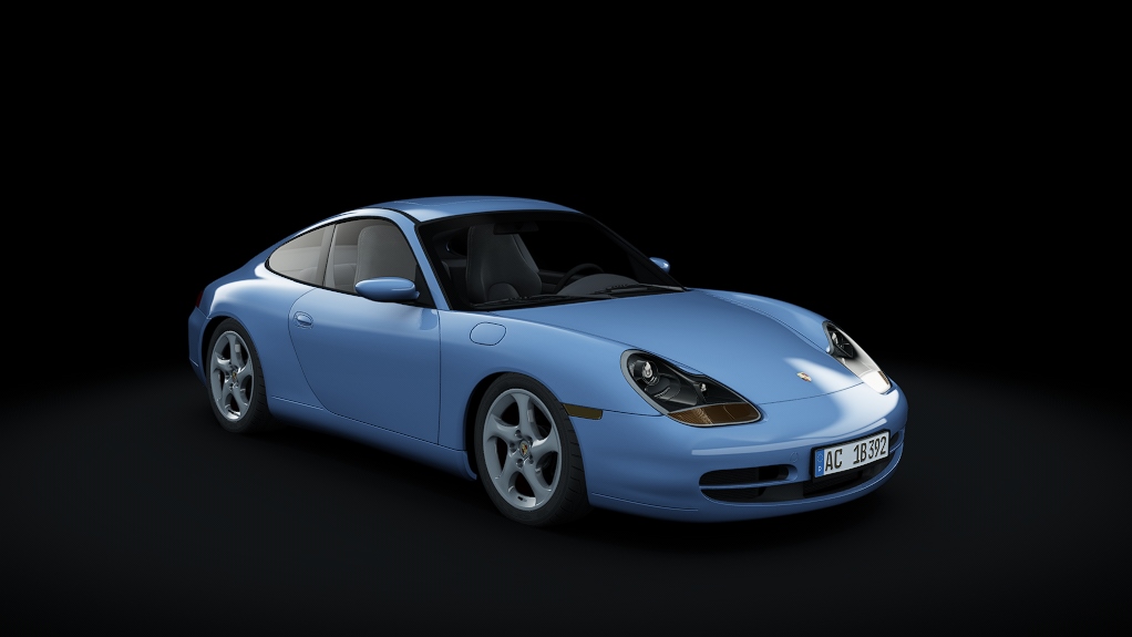 Porsche 911 (996) Carrera, skin Pastel Blue