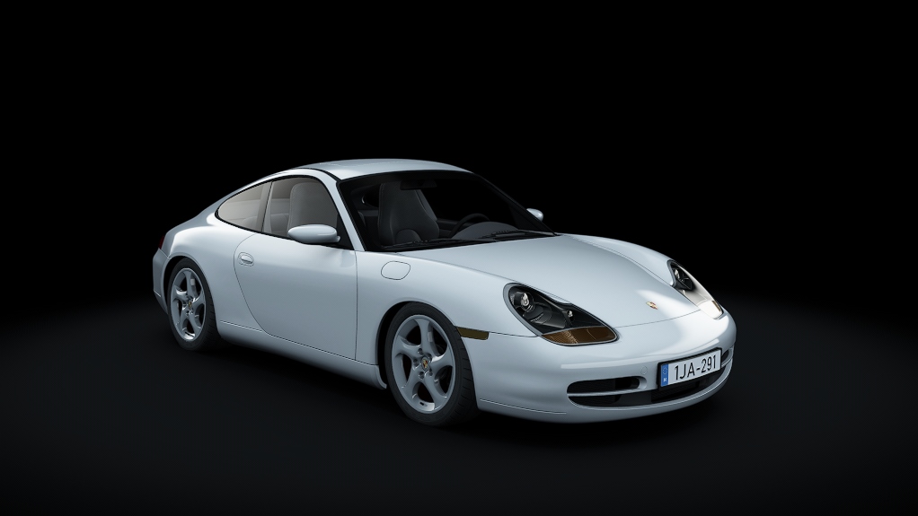 Porsche 911 (996) Carrera, skin Silver Metallic
