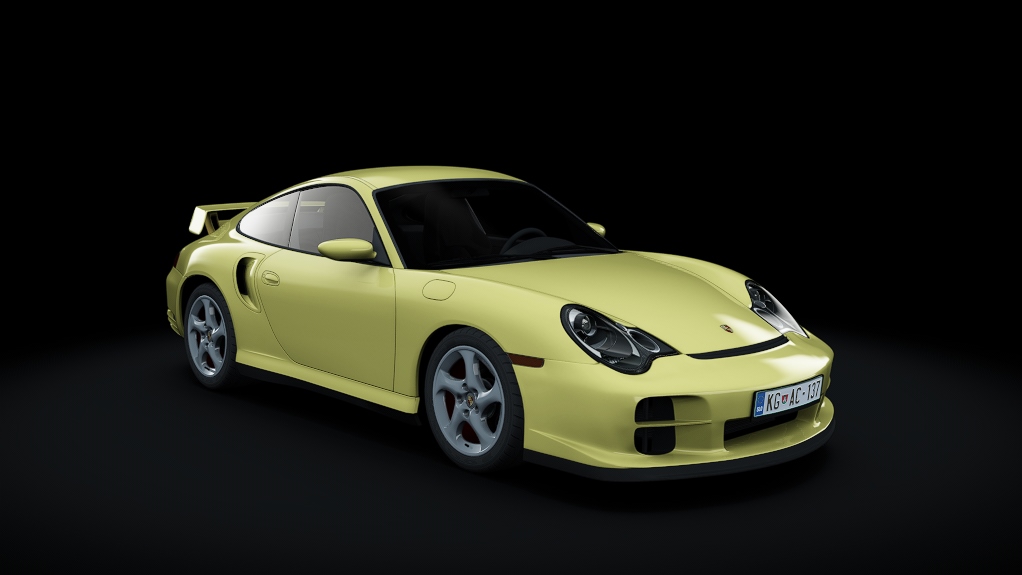 Porsche 911 (996) GT2, skin 002Canary Yellow