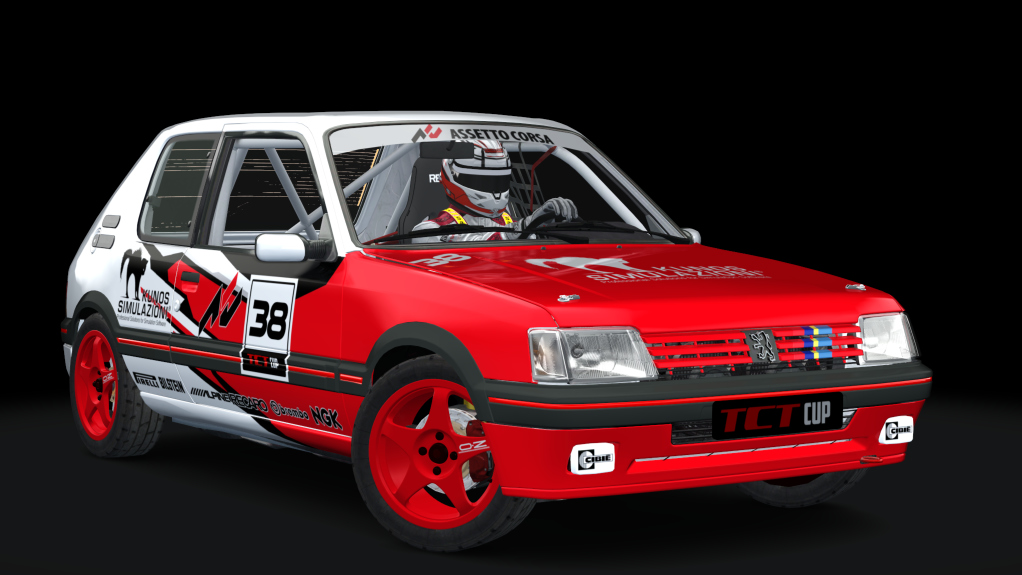Peugeot 205 TCT Cup, skin ac