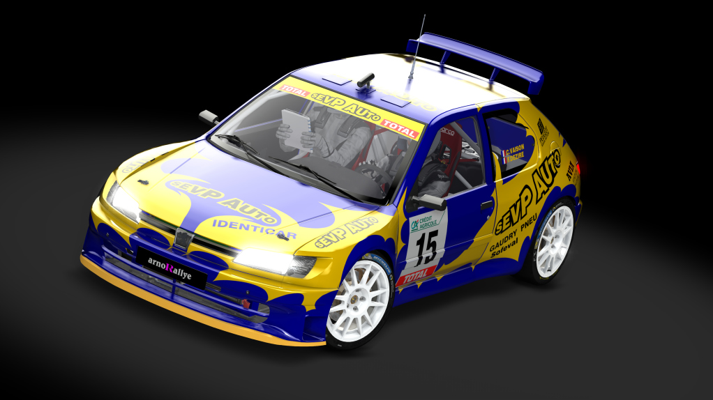 peugeot 306 maxi kit car evo 2, skin Christophe_vaison