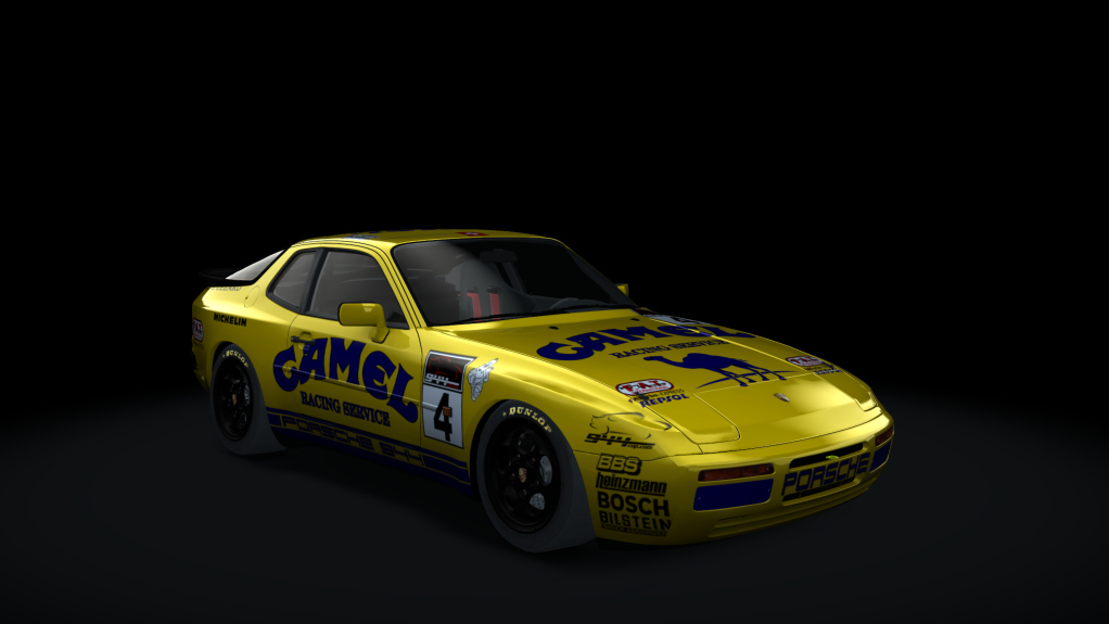 Porsche 944 Turbo Cup, skin camel