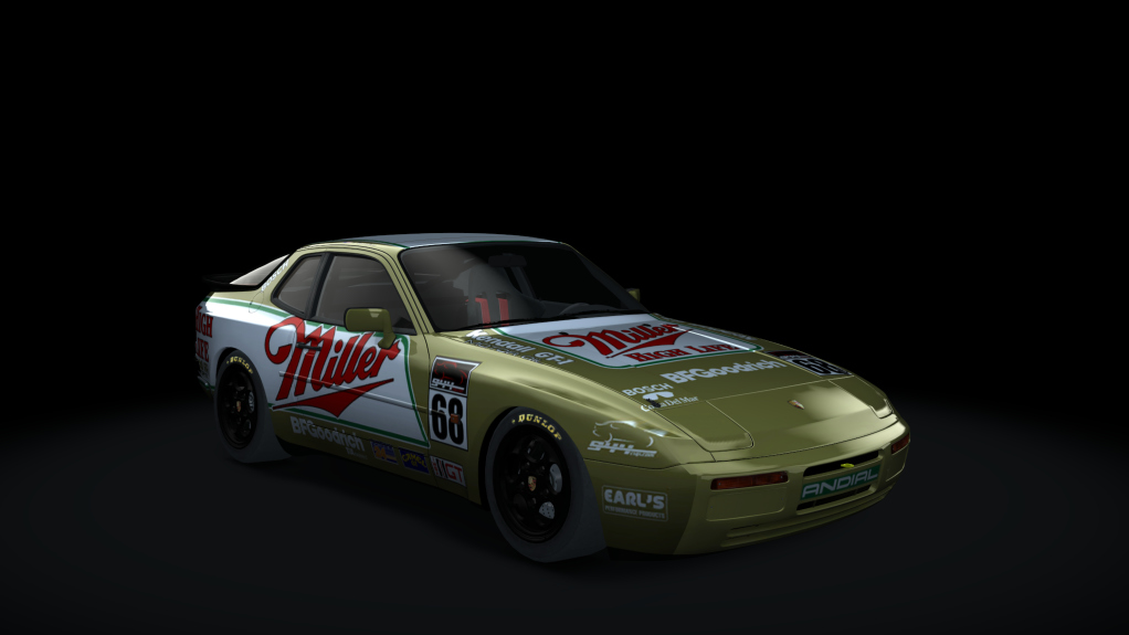 Porsche 944 Turbo Cup, skin miller