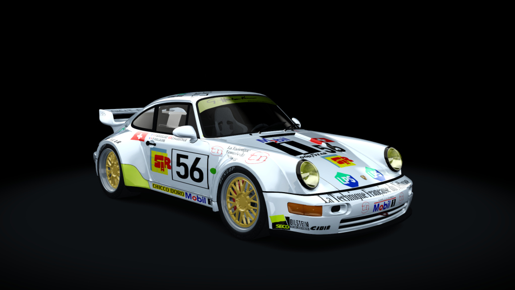 Porsche 911 Carrera RSR 3.8, skin Haberthur