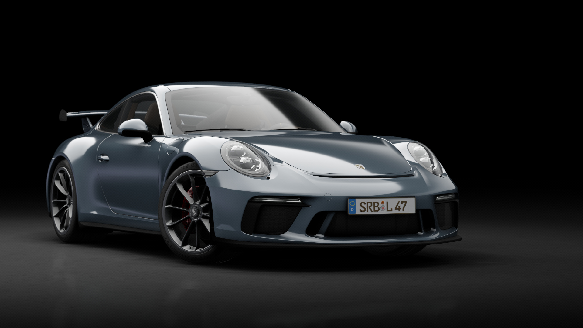 Porsche 911 GT3 (991.2) Manual, skin 01_Graphite_Blue_Metalic