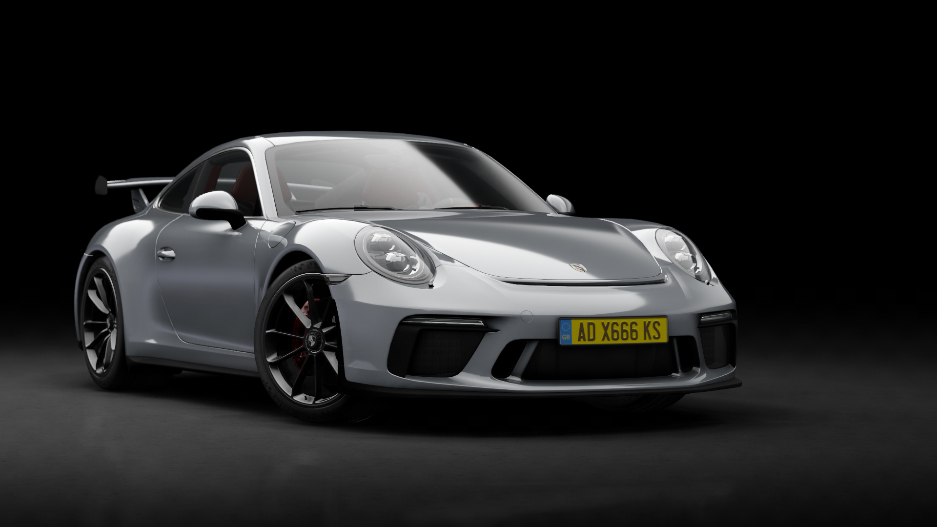 Porsche 911 GT3 (991.2) Manual, skin 01_Rhodium_Silver_Metalic