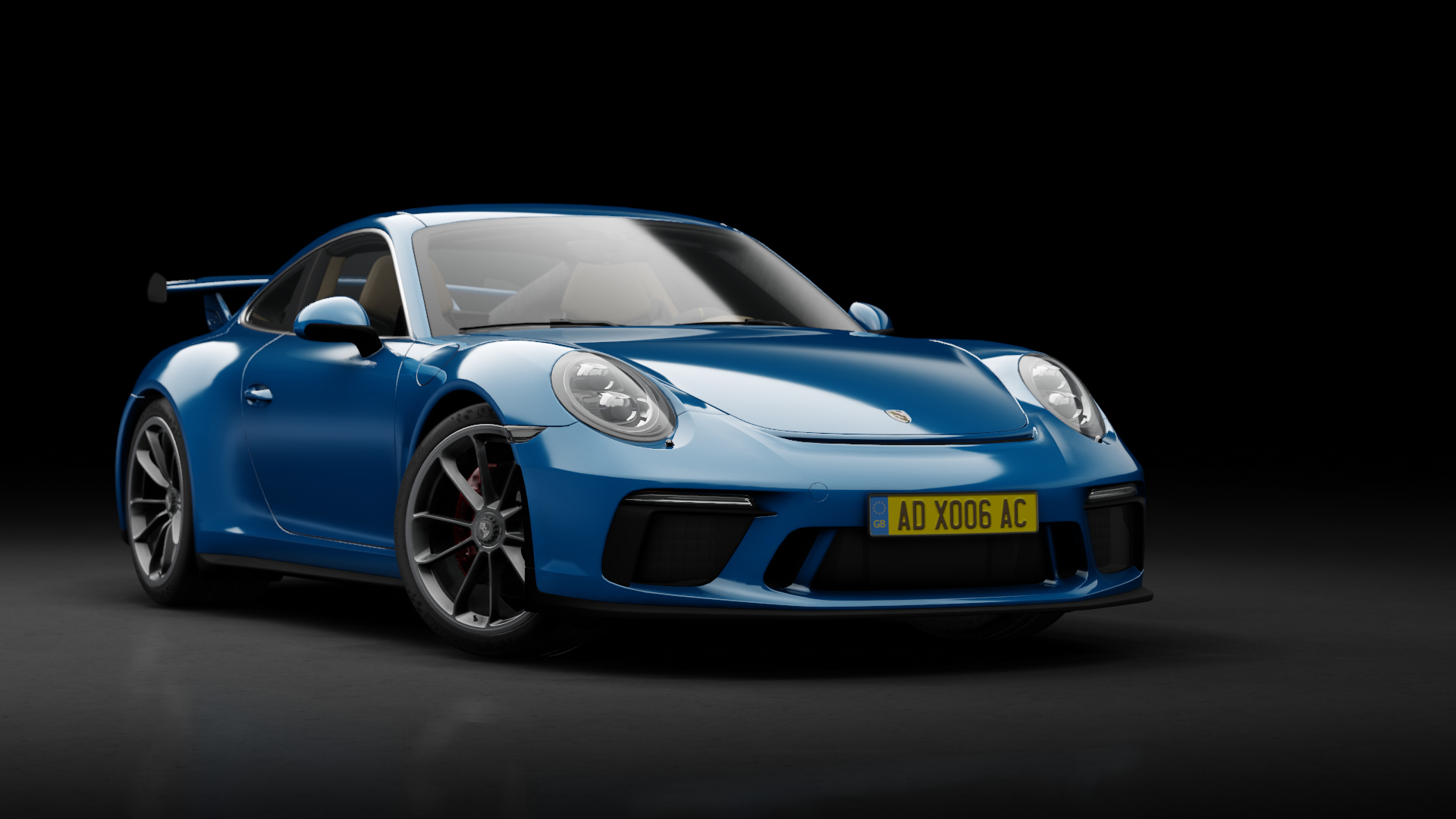 Porsche 911 GT3 (991.2) Manual, skin 01_Sapphire_Blue_Metalic