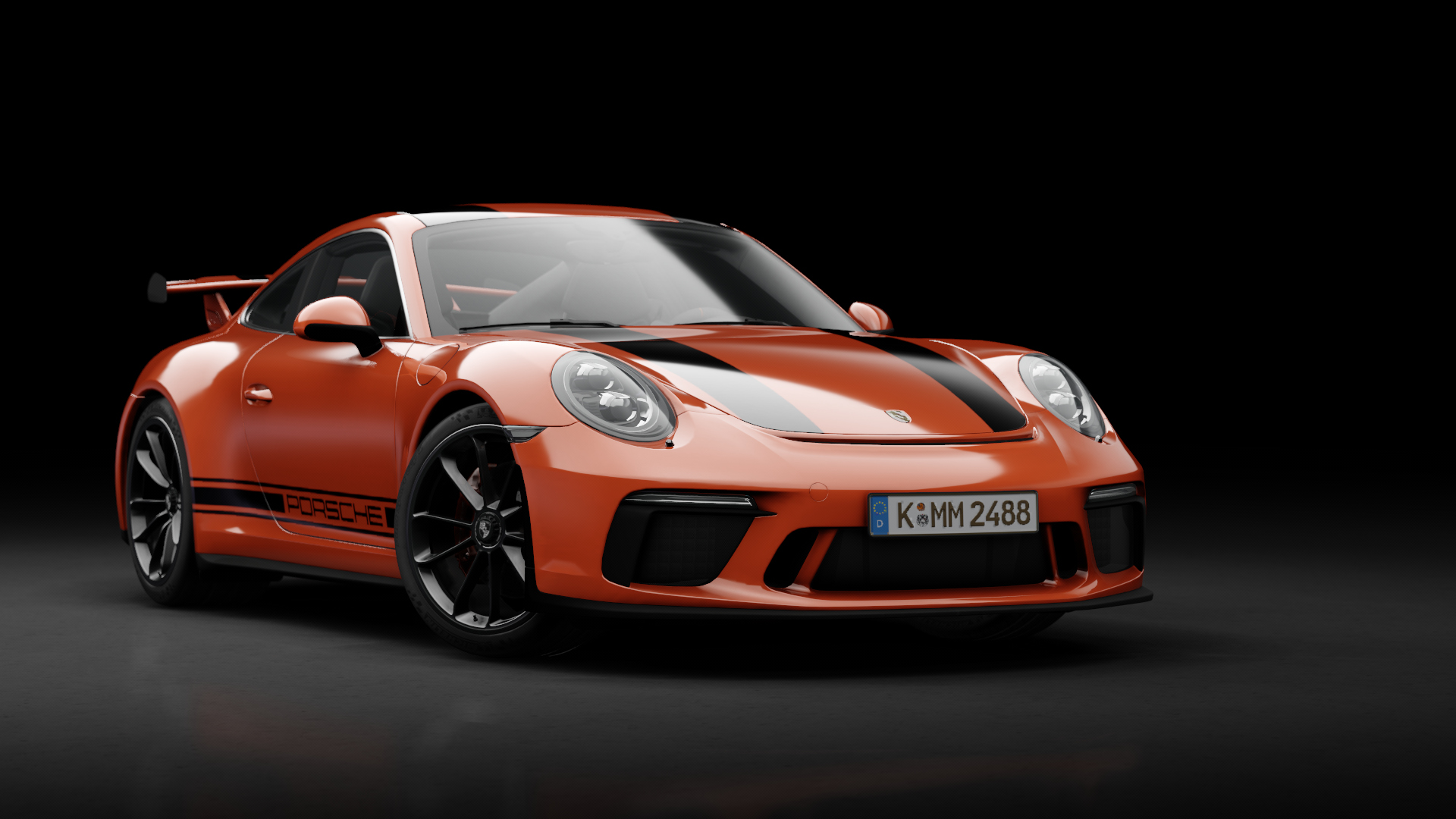Porsche 911 GT3 (991.2) Manual, skin 02_Lava_Orange
