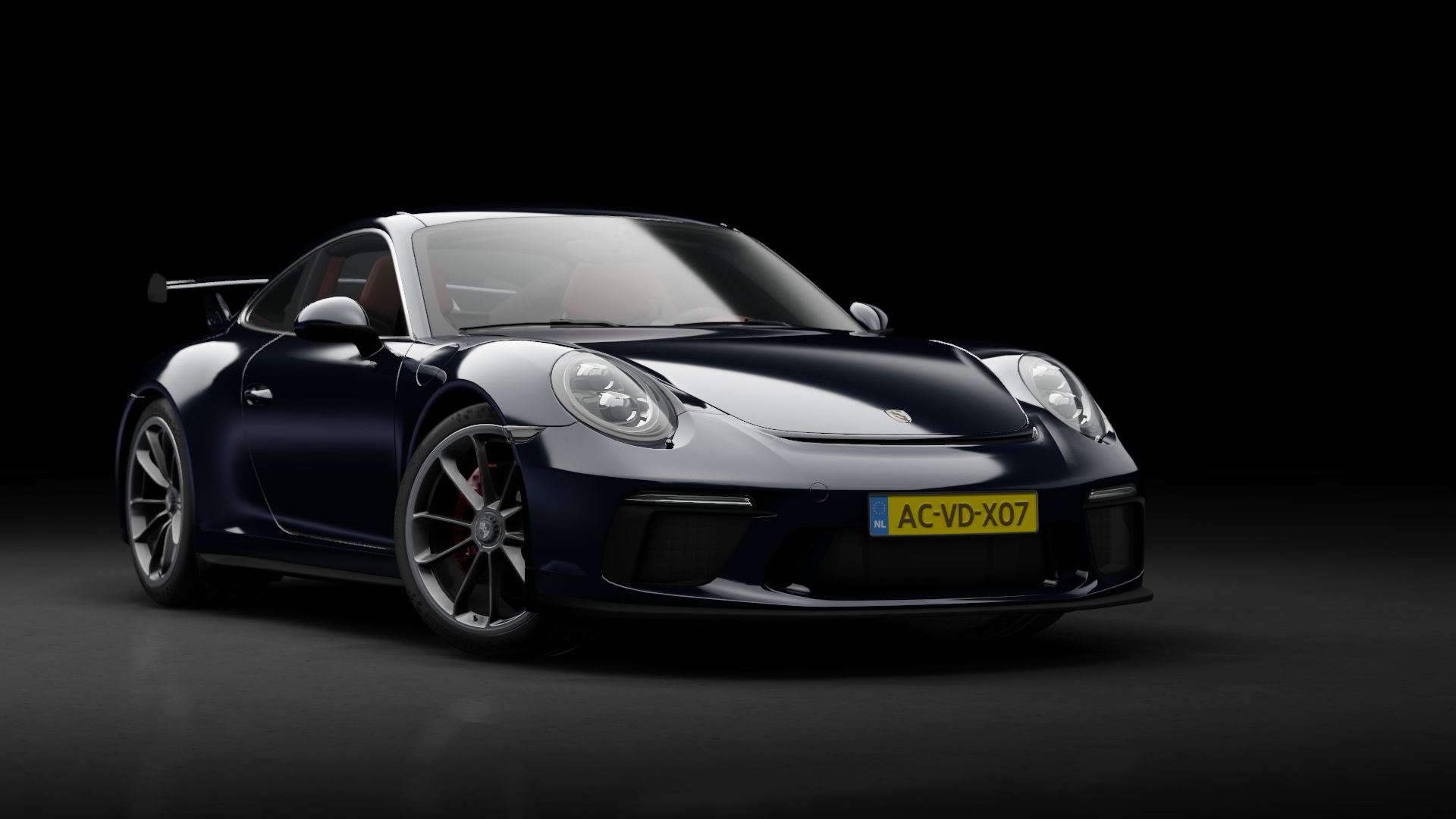 Porsche 911 GT3 (991.2) Manual, skin 03_dark_blue_metalic