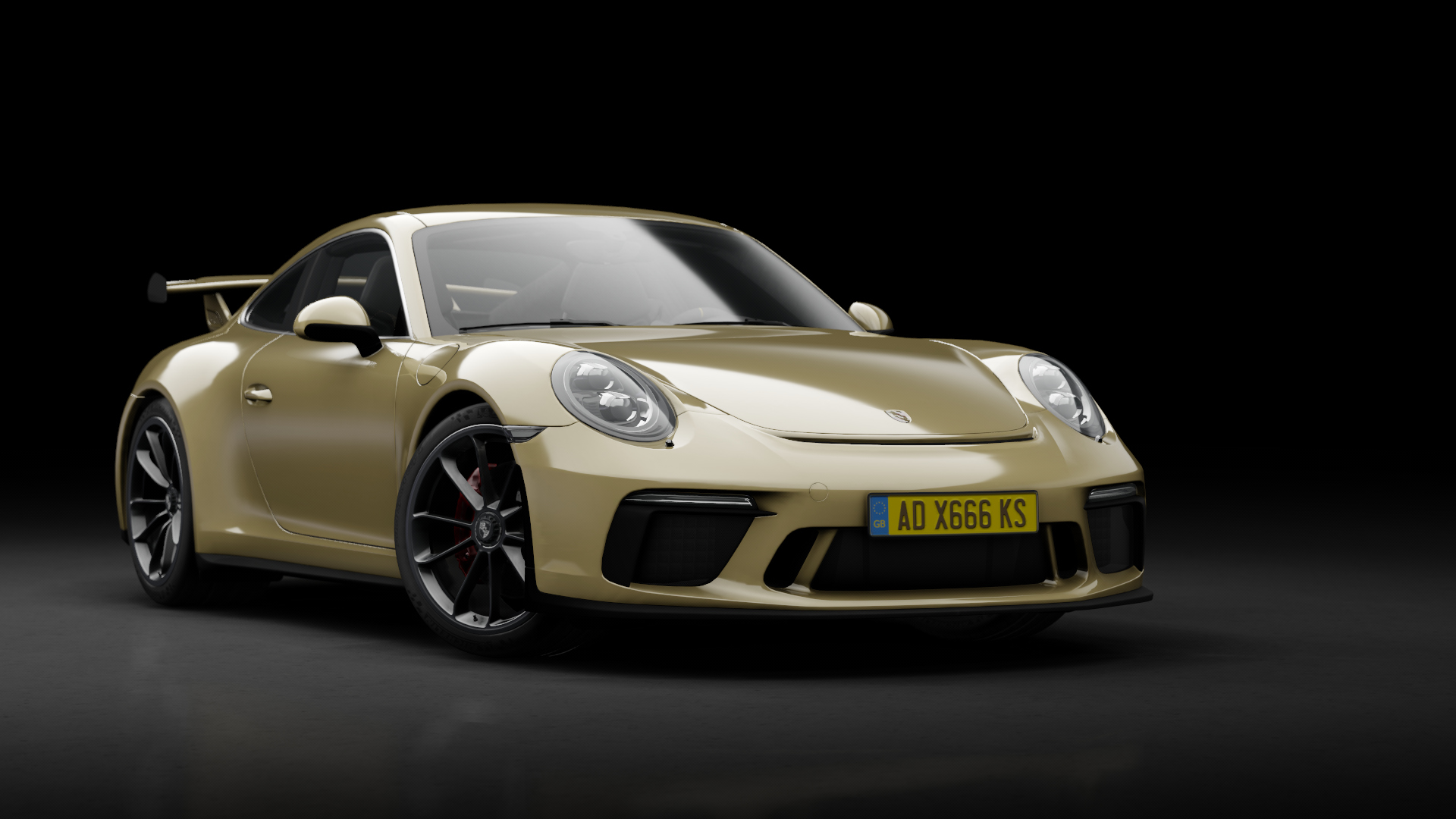 Porsche 911 GT3 (991.2) Manual, skin 03_special_lime_gold