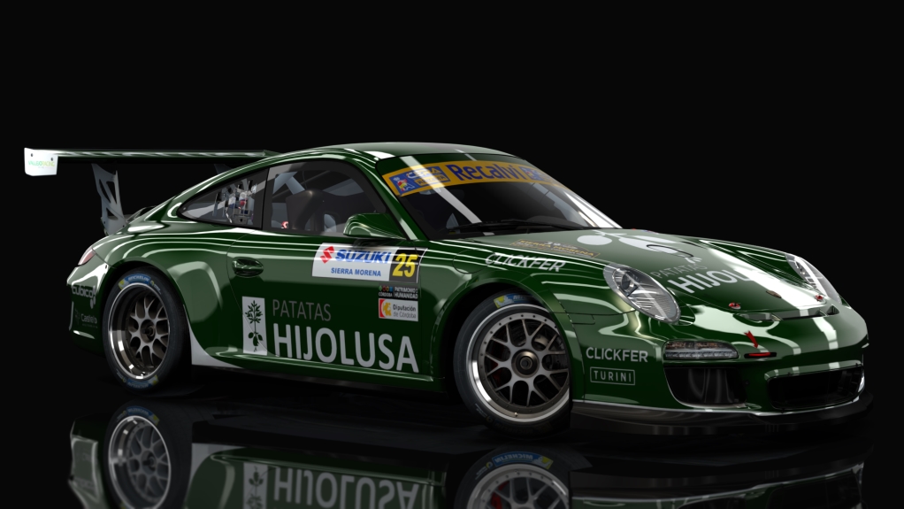 Porsche 997 GT3 RGT Evo, skin Vallejo Racing