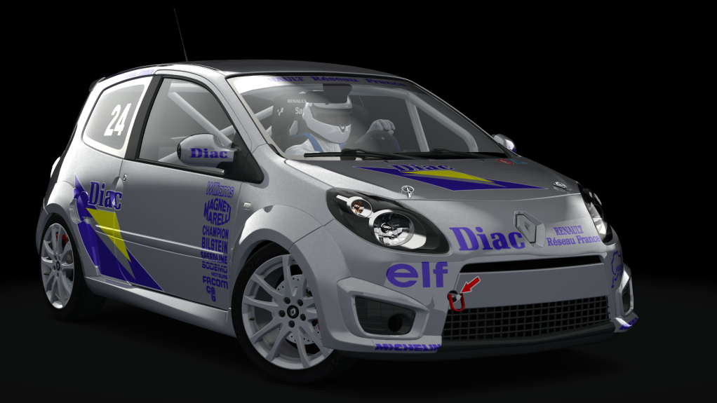 Renault Twingo RS Twincup'2, skin diac