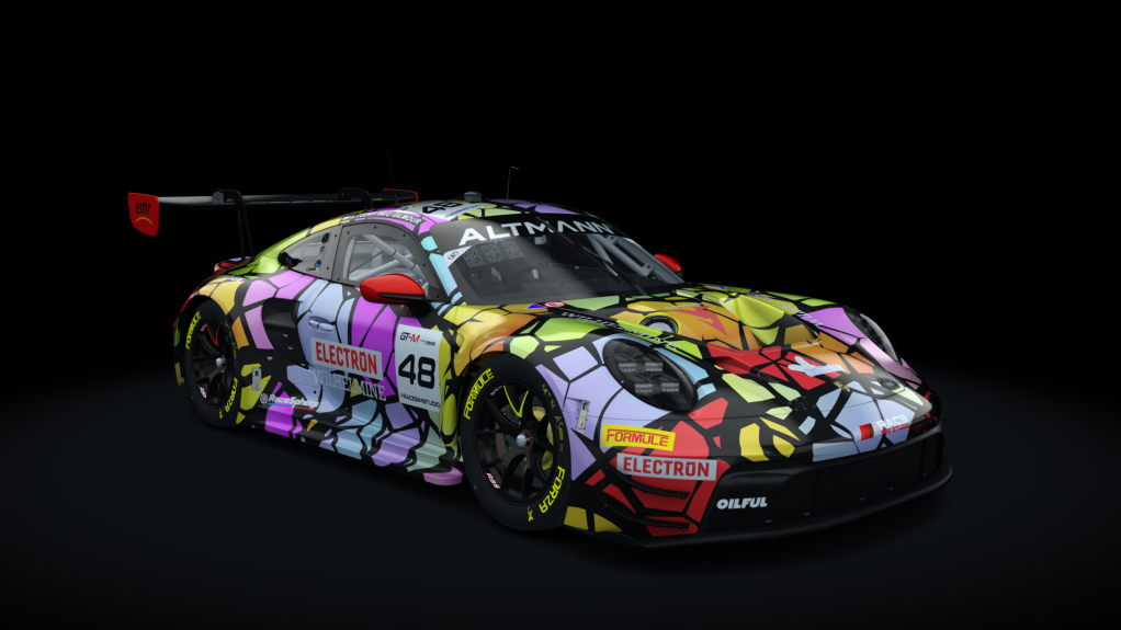 GT-M Protech P92 F6, skin 03_electron_racing_ white