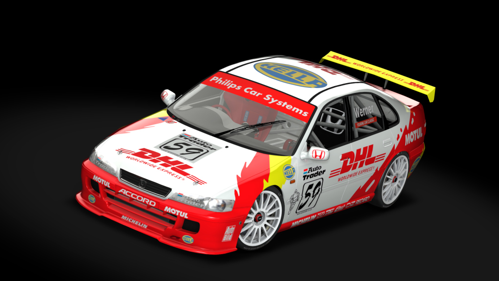TCC Honda Accord Mk5 BTCC, skin 59Werner