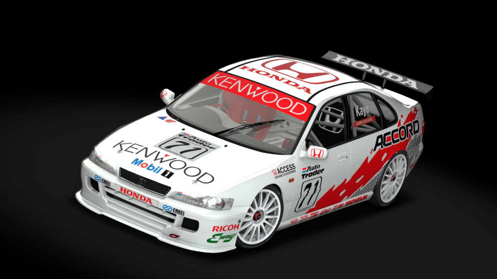 TCC Honda Accord Mk5 BTCC, skin 71Kaye