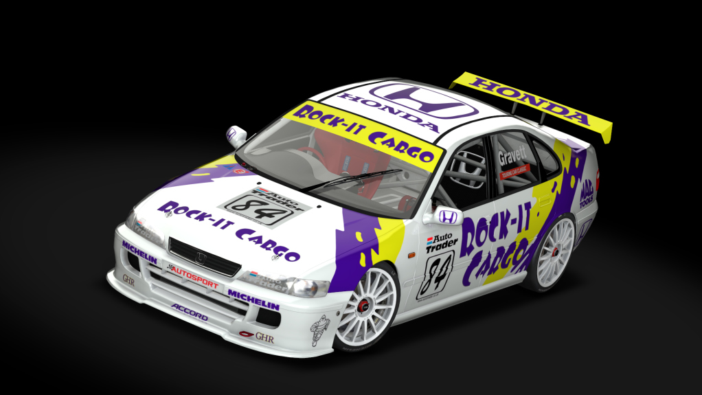 TCC Honda Accord Mk5 BTCC, skin 84Gravett