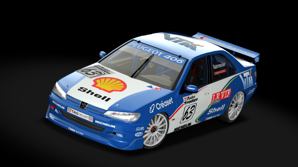  TCC Peugeot 406 STW, skin 63Radermecker