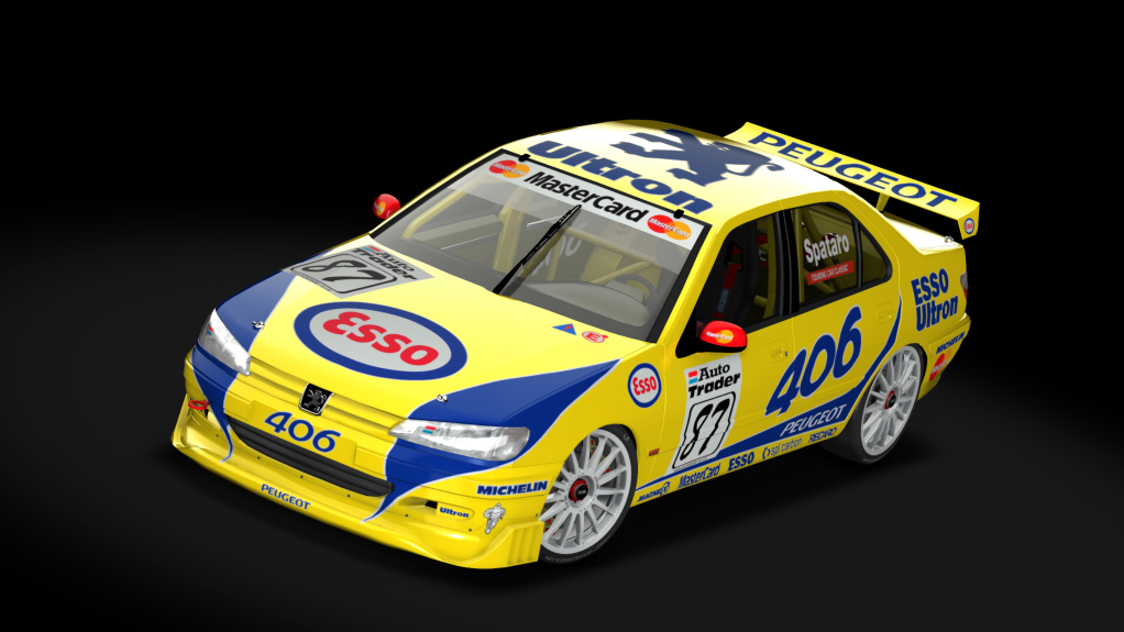  TCC Peugeot 406 STW, skin 87Spataro