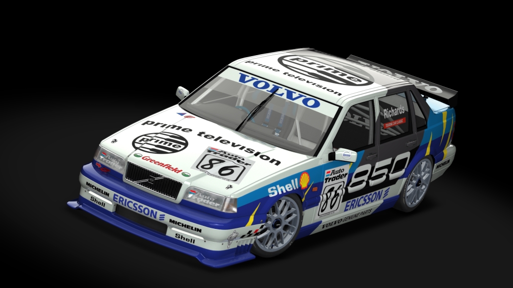  TCC VOLVO 850 BTCC, skin 86Scott