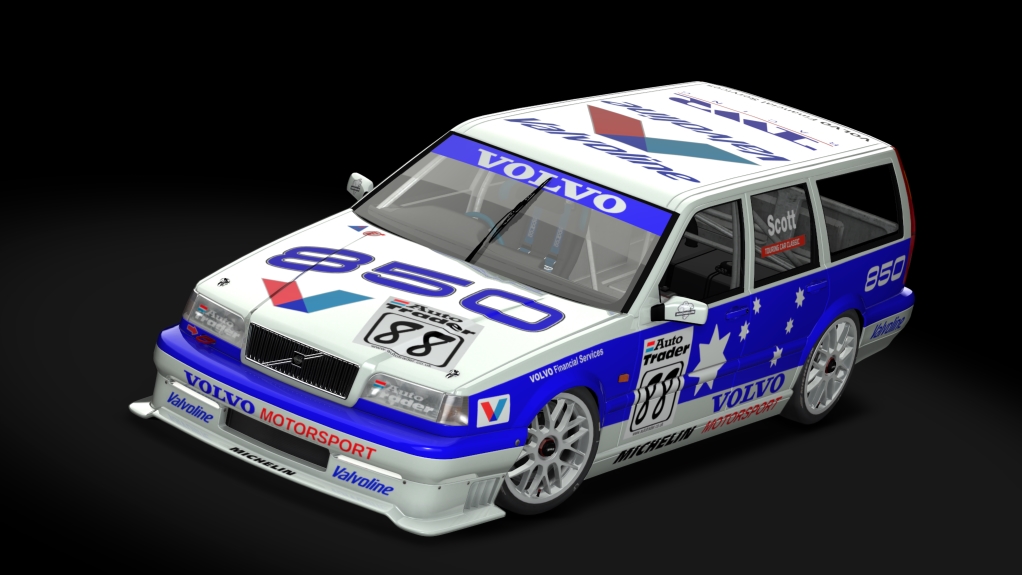  TCC VOLVO 850 ESTATE BTCC, skin 88Scott