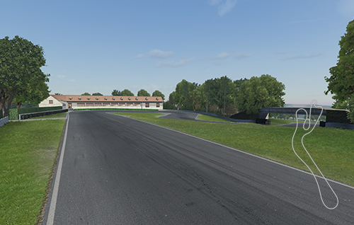 Mas Du Clos, layout fullcircuit - Drift