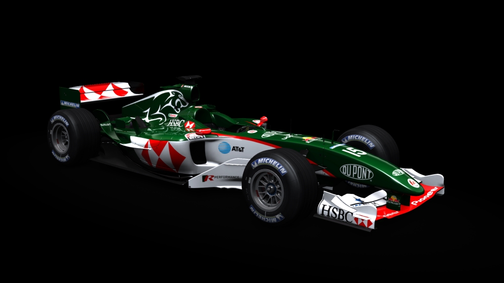 Ferrari F2004, skin 15_Jaguar_Racing_Christian_Klien