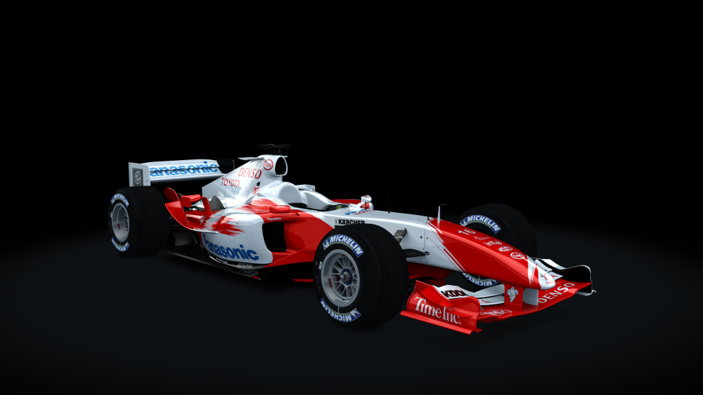 Ferrari F2004, skin Panasonic Toyota 16