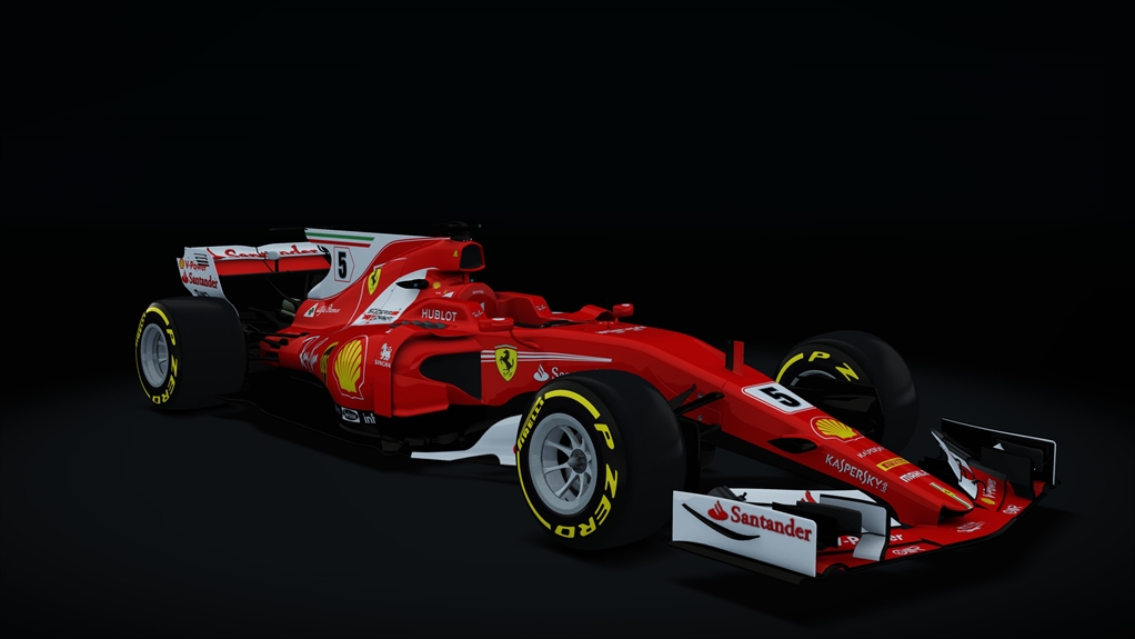 Formula Hybrid 2017, skin 02-Ferrari-A-Vettel