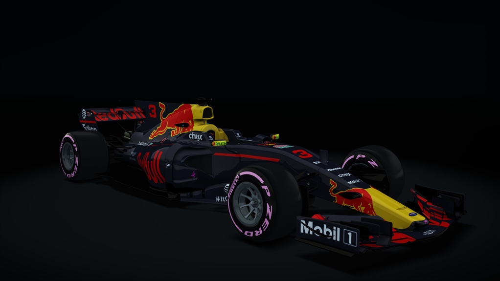 Formula Hybrid 2017, skin 03-RedBull-D-Ricciardo