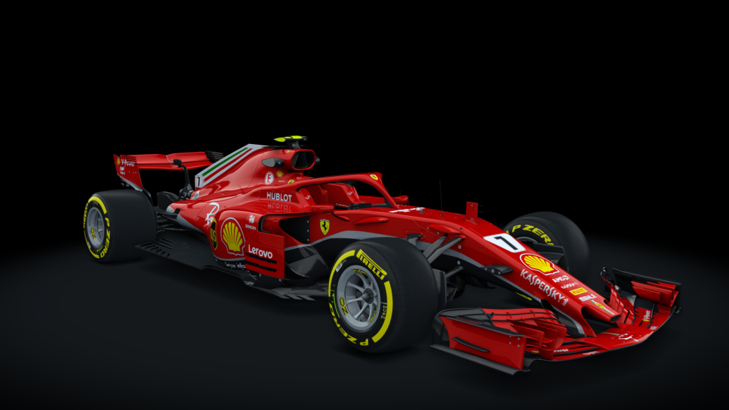 Formula Hybrid 2018, skin 07_Scuderia_Ferrari