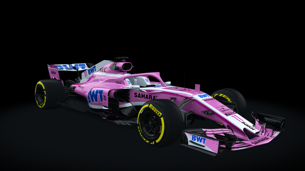 Formula Hybrid 2018, skin Force_India_11